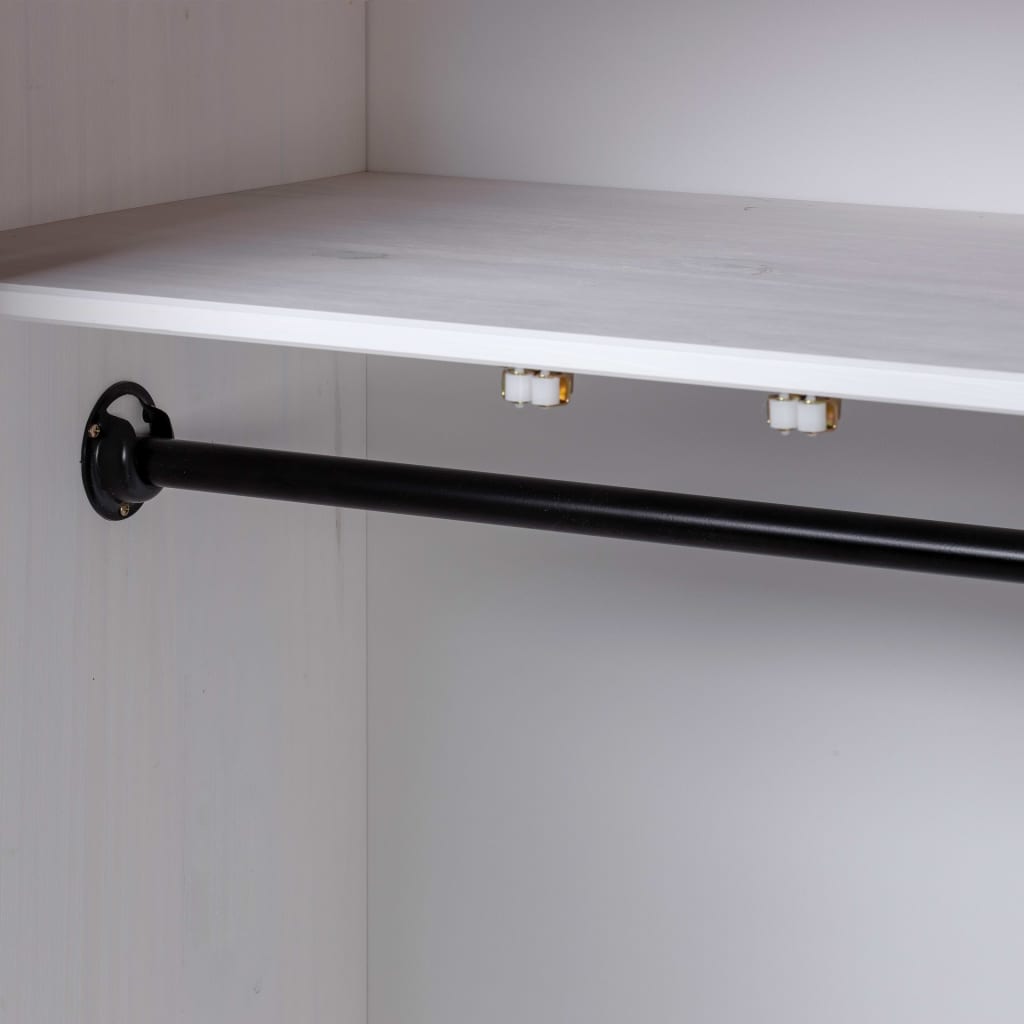 vidaXL Ντουλάπα 80 x 50 x 171,5 εκ. από Μασίφ Ξύλο Πεύκου Σειρά Panama