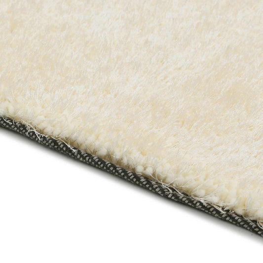 vidaXL Αφράτο Χαλάκι Περιοχής Κρεμ 120 x 160 cm Πολυαιθυλένιο