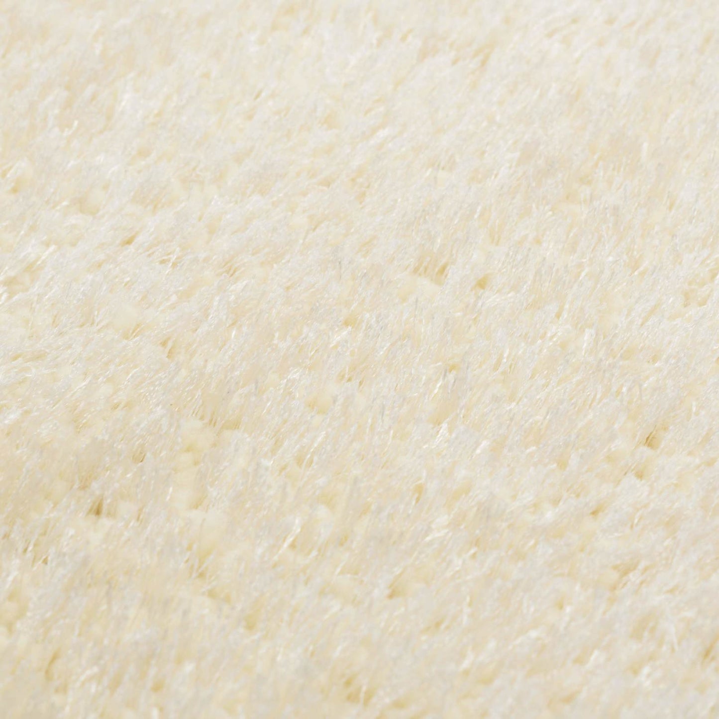 vidaXL Αφράτο Χαλάκι Περιοχής Κρεμ 120 x 160 cm Πολυαιθυλένιο