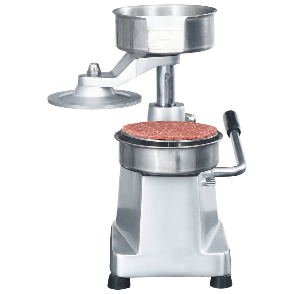 vidaXL Φορμαριστικό Μπιφτεκιών 13 εκ. Αλουμινίου 500 Φύλλα Διαχωρισμού