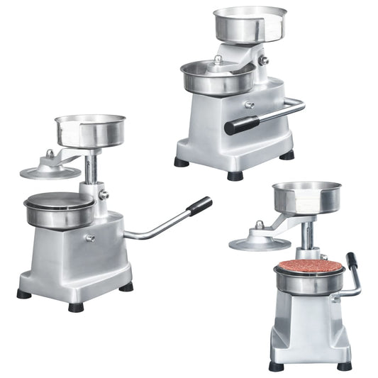 vidaXL Φορμαριστικό Μπιφτεκιών 13 εκ. Αλουμινίου 500 Φύλλα Διαχωρισμού