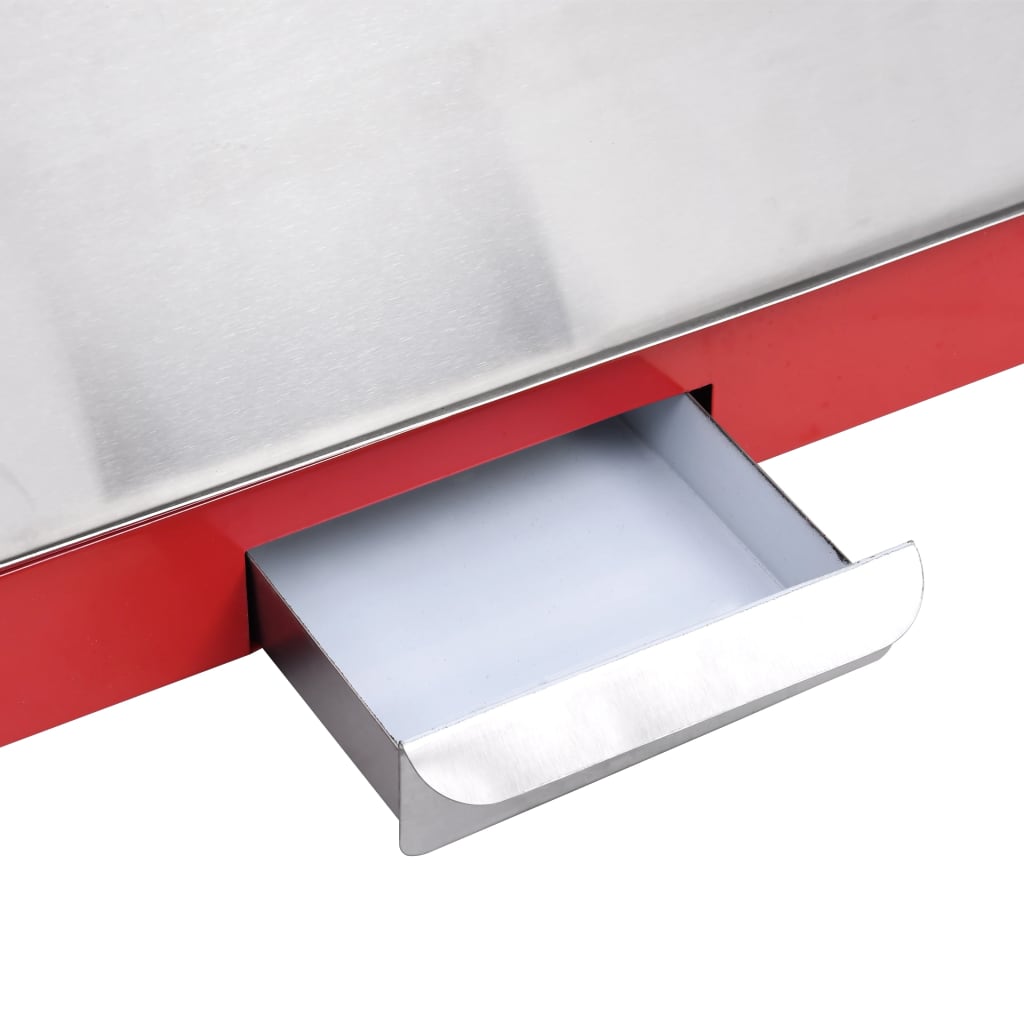 vidaXL Συσκευή Ποπ Κορν και Δοχείο με Επικάλυψη Τεφλόν 1400W