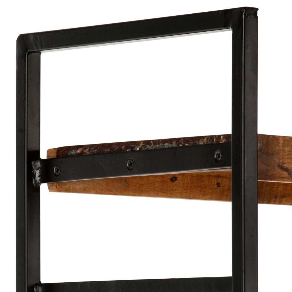 vidaXL Βιβλιοθήκη με 4 Επίπεδα 124x30x180 εκ. Μασίφ Ανακυκλωμένο Ξύλο