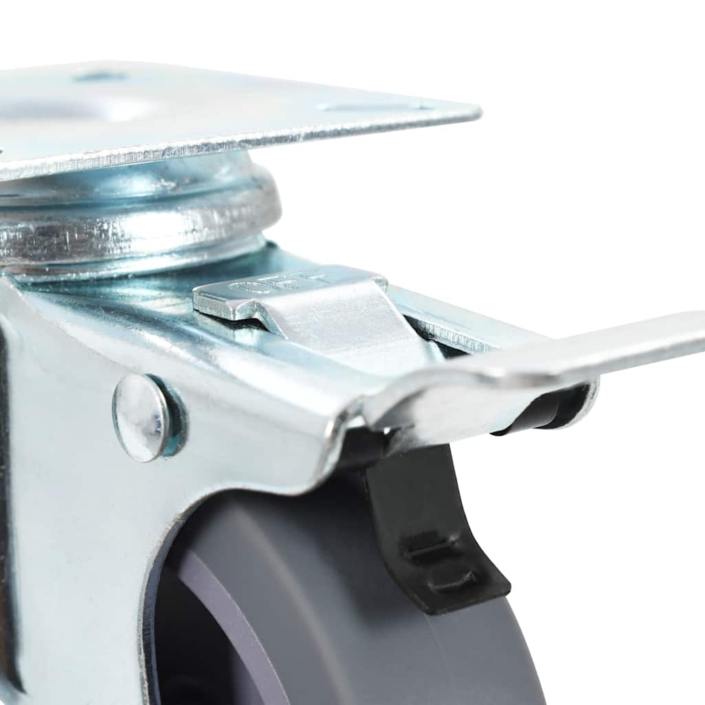 vidaXL Ρόδες Περιστρεφόμενες 24 τεμ. 125 χιλ.