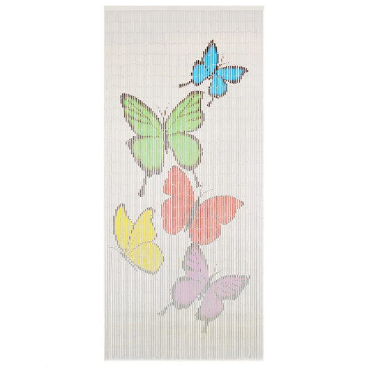 vidaXL Σήτα - Κουρτίνα Πόρτας 90 x 200 εκ. από Μπαμπού