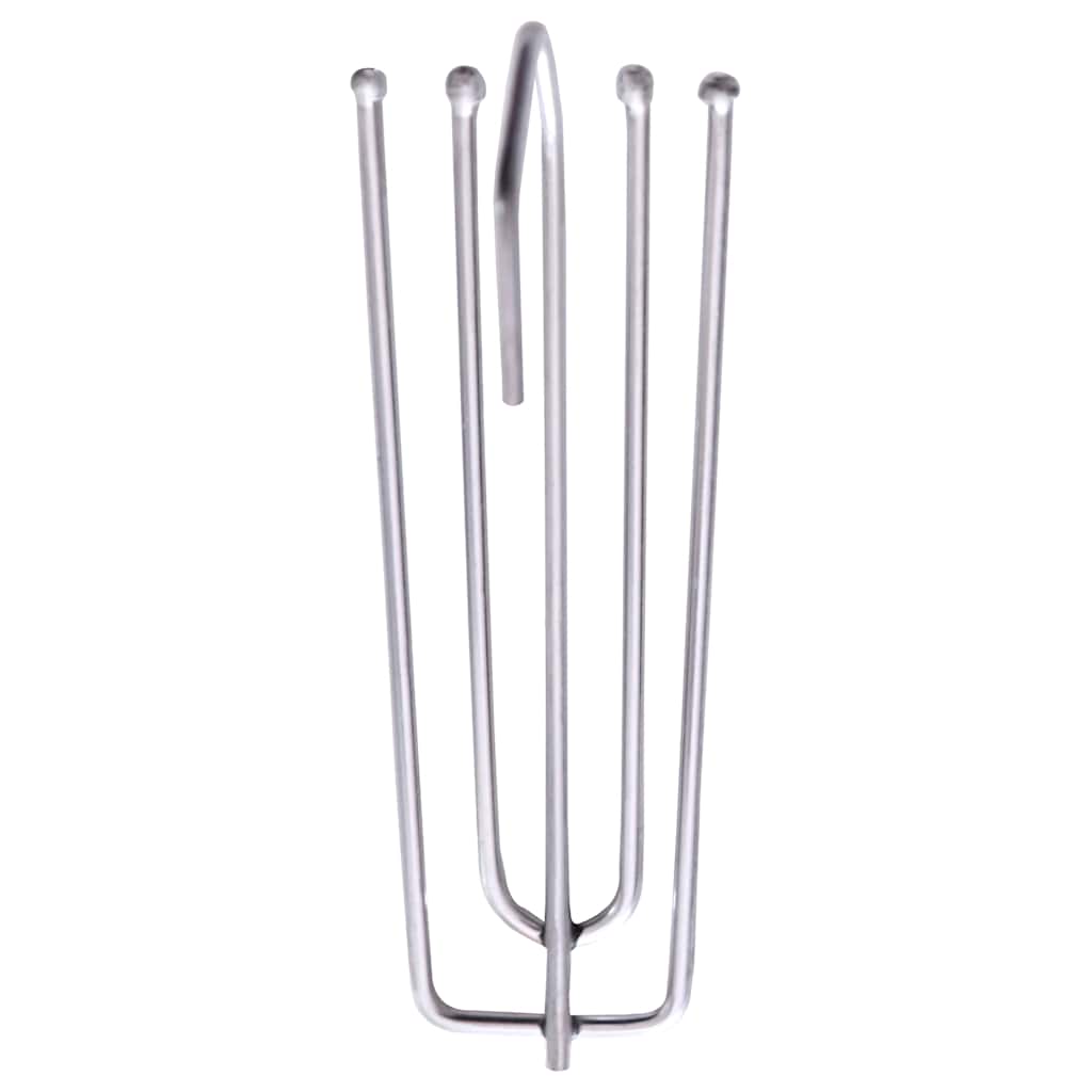 vidaXL Κουρτίνα Συσκότισης με Γάντζους Γκρι 290 x 245 εκ.