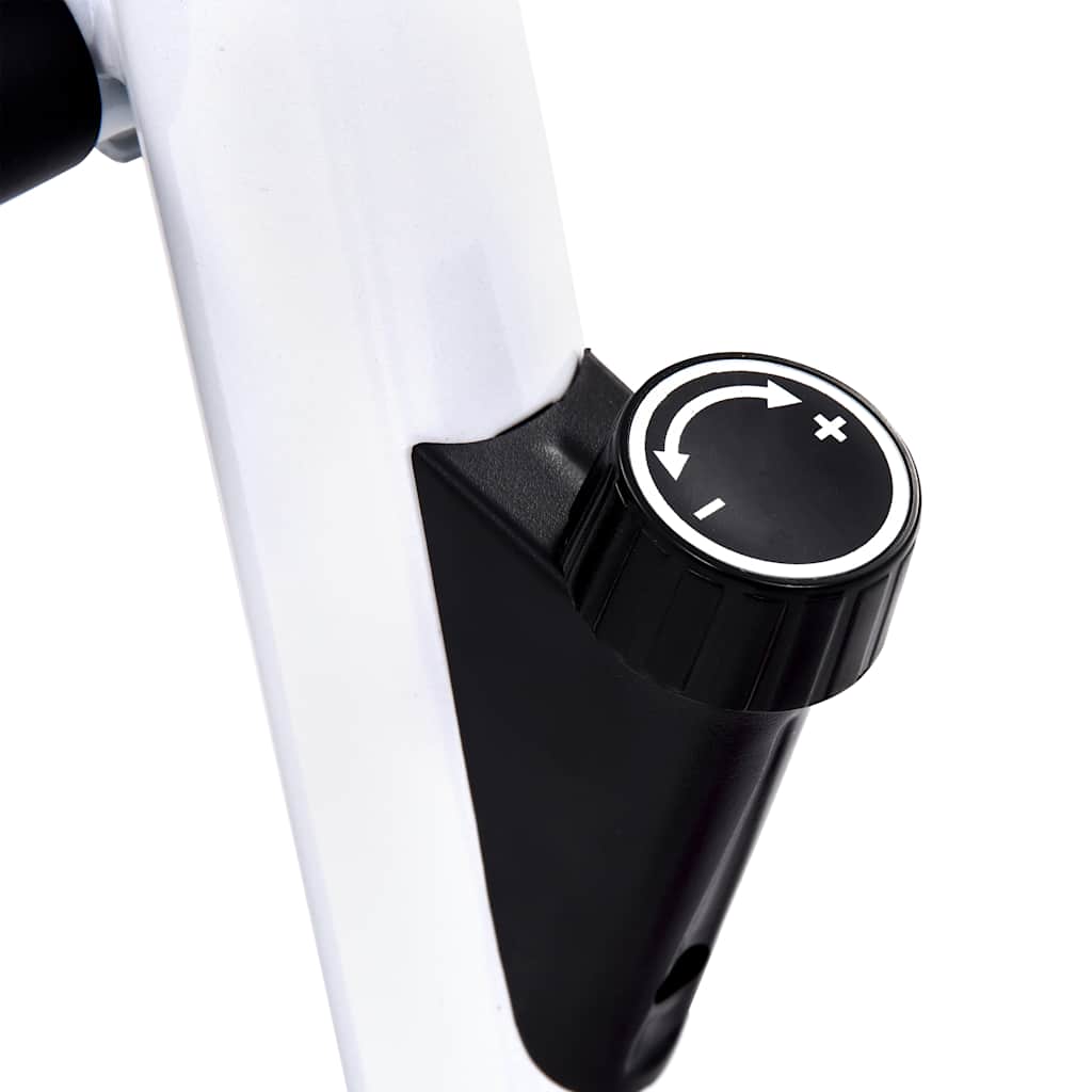 vidaXL Ποδήλατο Γυμναστικής με Αντίσταση Ιμάντα Μαύρο