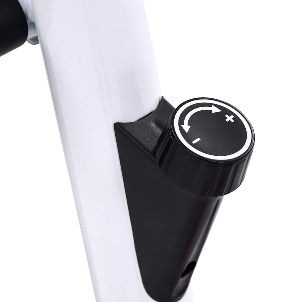 vidaXL Ποδήλατο Γυμναστικής με Αντίσταση Ιμάντα Μοβ