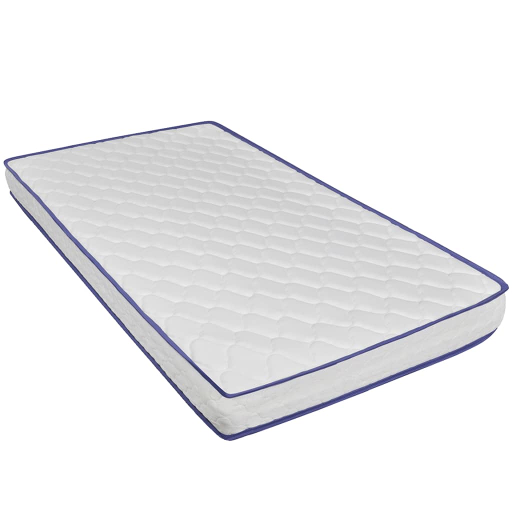 vidaXL Κρεβάτι Μαύρο 180 x 200 εκ. Βελούδινο με Στρώμα Αφρού Μνήμης