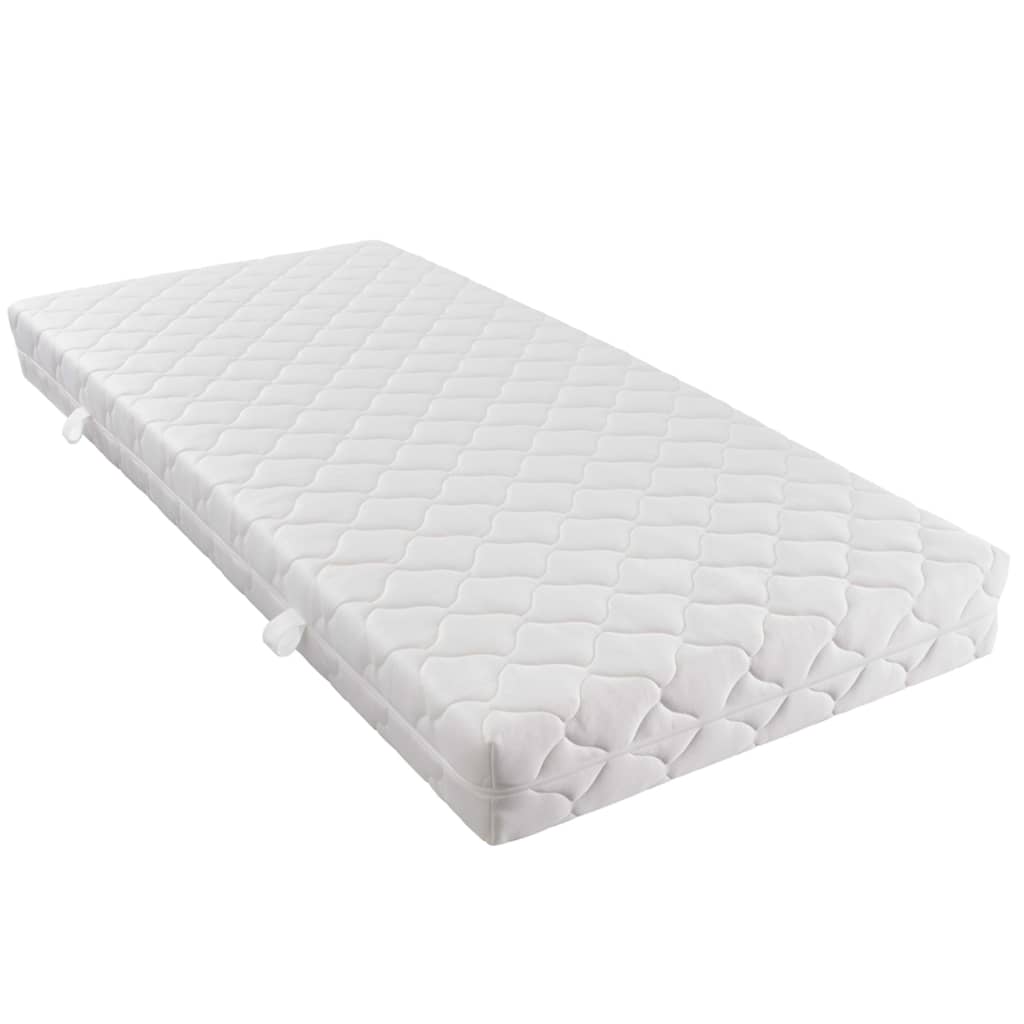 vidaXL Κρεβάτι Μαύρο 180 x 200 εκ. Βελούδινο με Στρώμα
