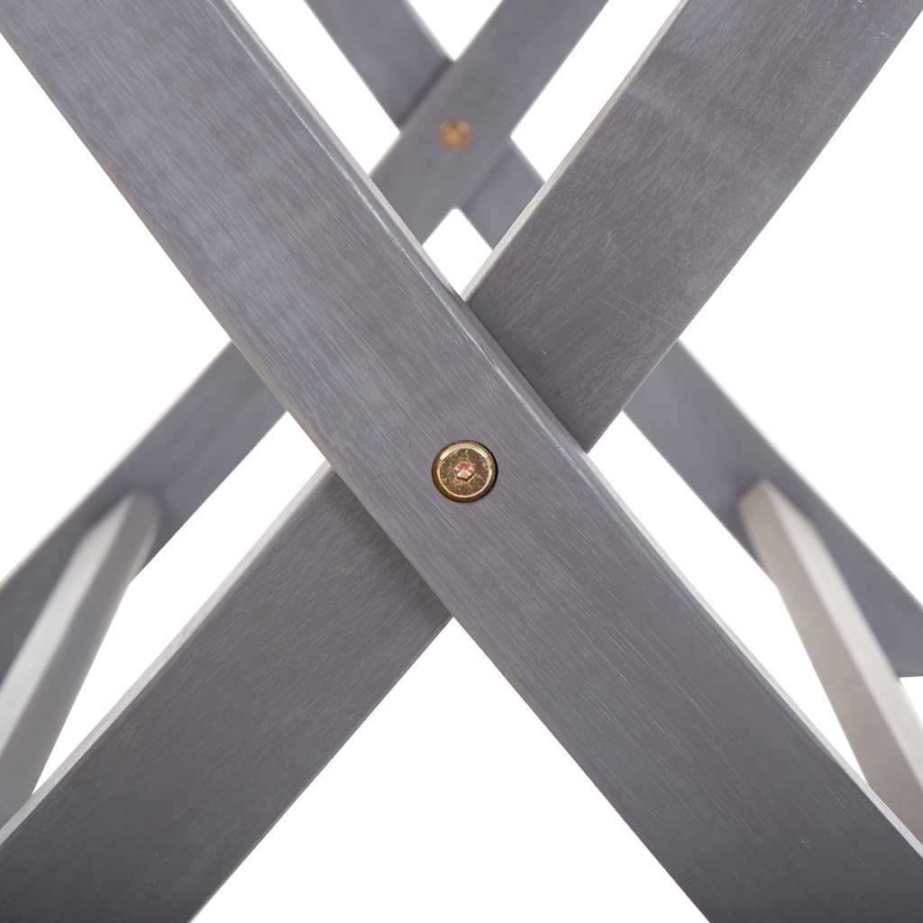 vidaXL Τραπέζι Κήπου Πτυσσόμενο 160 x 85 x 75 εκ. Μασίφ Ξύλο Ακακίας