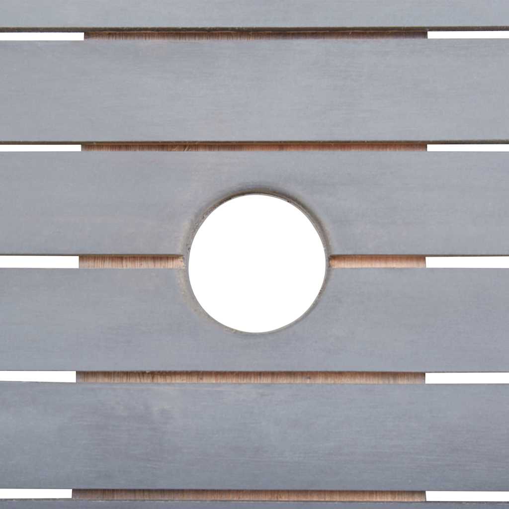 vidaXL Τραπέζι Κήπου Πτυσσόμενο 160 x 85 x 75 εκ. Μασίφ Ξύλο Ακακίας