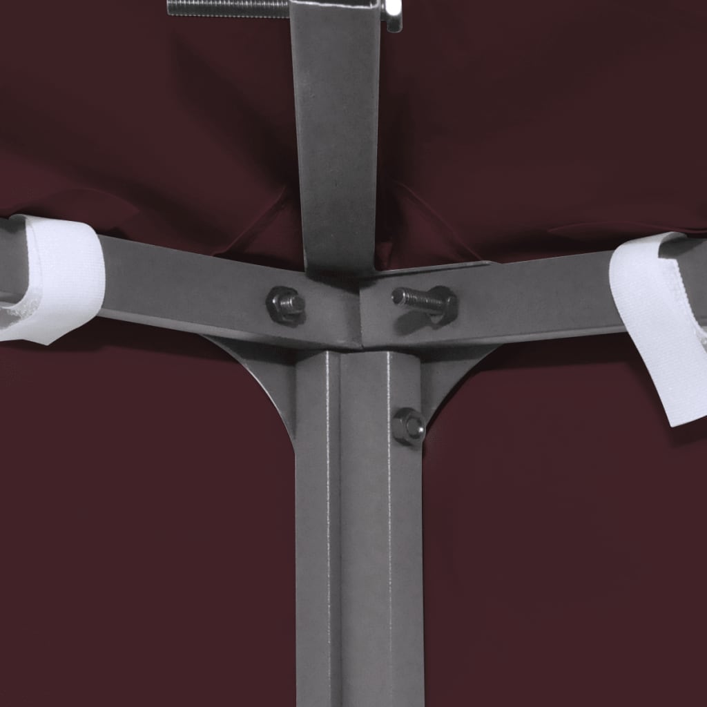 vidaXL Κάλυμμα για Κιόσκι Μπορντό 3 x 3 μ. 310 γρ./μ²