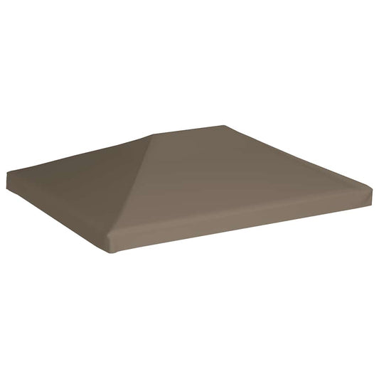 vidaXL Κάλυμμα για Κιόσκι Χρώμα Taupe 3 x 4 μ. 310 γρ./μ²