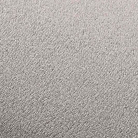 vidaXL Σκαμπό Ανοιχτό Γκρι / Χρυσό Βελούδινο