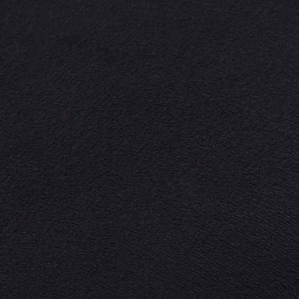 vidaXL Σκαμπό Μαύρο / Χρυσό Βελούδινο