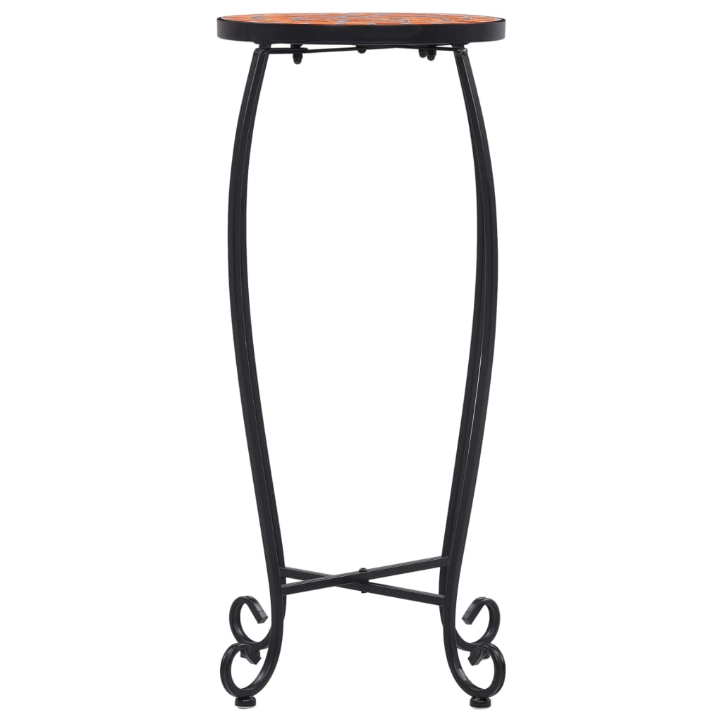 vidaXL Τραπέζια «Μωσαϊκό» 3 Τεμ. Χρώμα Τερακότα Κεραμικά