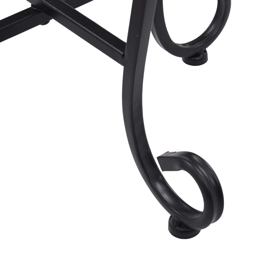 vidaXL Τραπέζια «Μωσαϊκό» 3 Τεμ. Χρώμα Τερακότα Κεραμικά