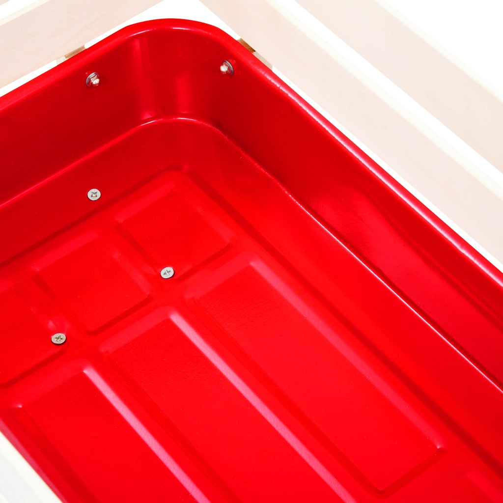 vidaXL Καρότσι Ρυμουλκούμενο Κόκκινο 150 κ.