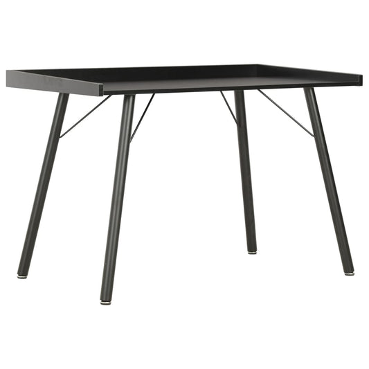 vidaXL Γραφείο Μαύρο 90 x 50 x 79 εκ.