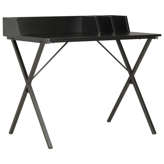 vidaXL Γραφείο Μαύρο 80 x 50 x 84 εκ.