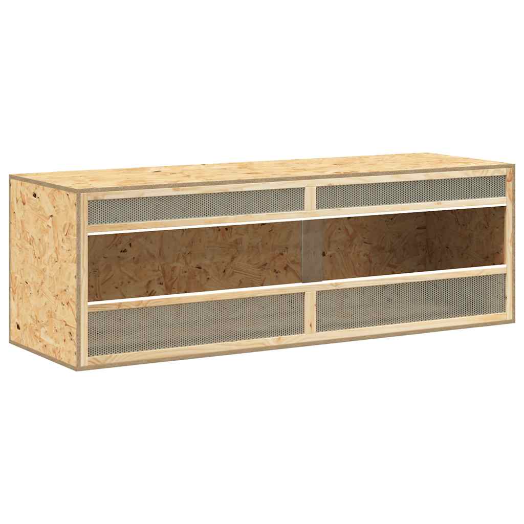 vidaXL Ενυδρείο Ερπετών 144 x 46 x 48 εκ. από Επεξεργασμένο Ξύλο