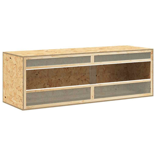 vidaXL Ενυδρείο Ερπετών 144 x 46 x 48 εκ. από Επεξεργασμένο Ξύλο
