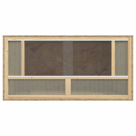 vidaXL Ενυδρείο Ερπετών 80 x 40 x 40 εκ. από Επεξεργασμένο Ξύλο