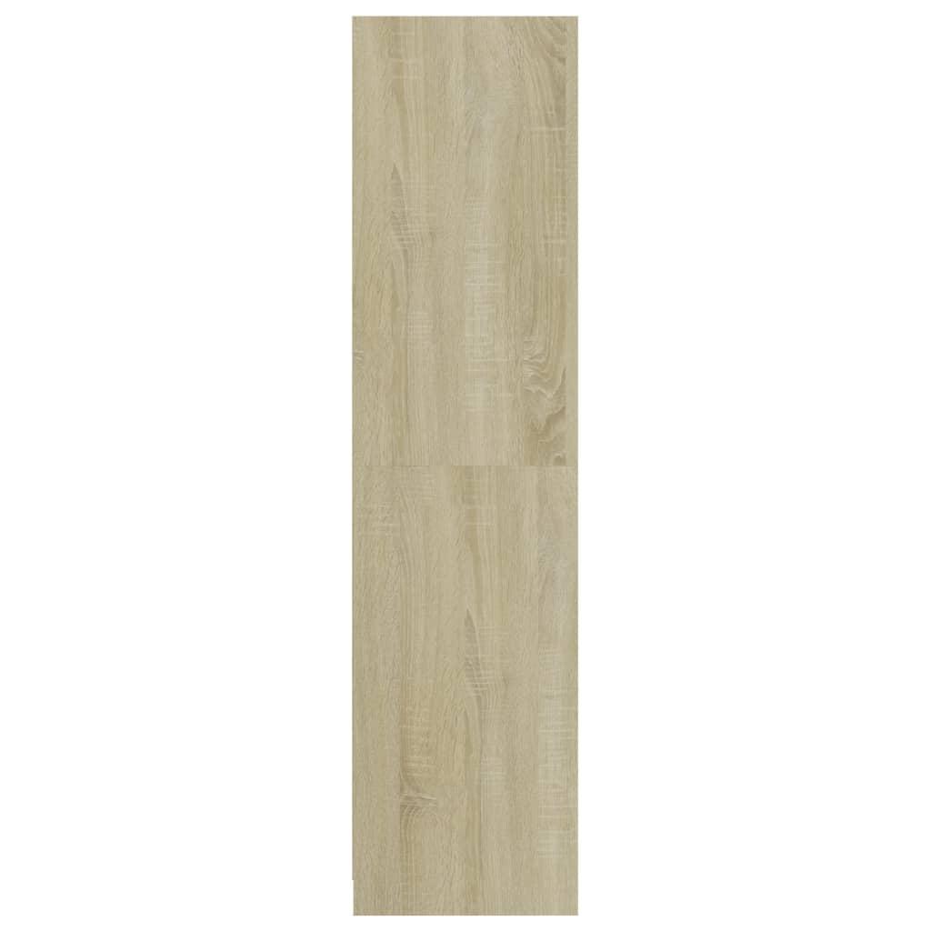 vidaXL Ντουλάπα με Συρτάρια Sonoma Δρυς 50 x 50 x 200 εκ. Επεξ. Ξύλο