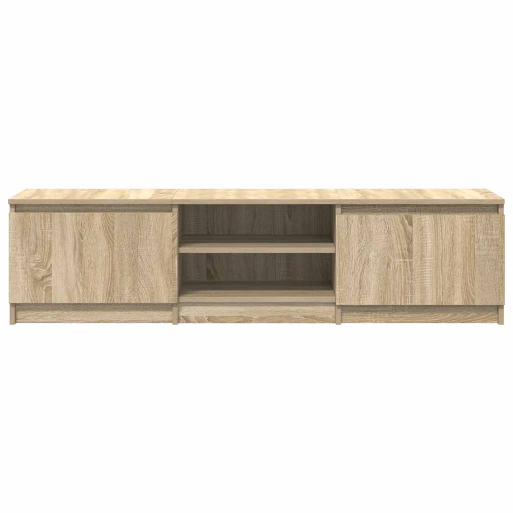 vidaXL Έπιπλο Τηλεόρασης Sonoma Δρυς 140x40x35,5 εκ. από Επεξ. Ξύλο