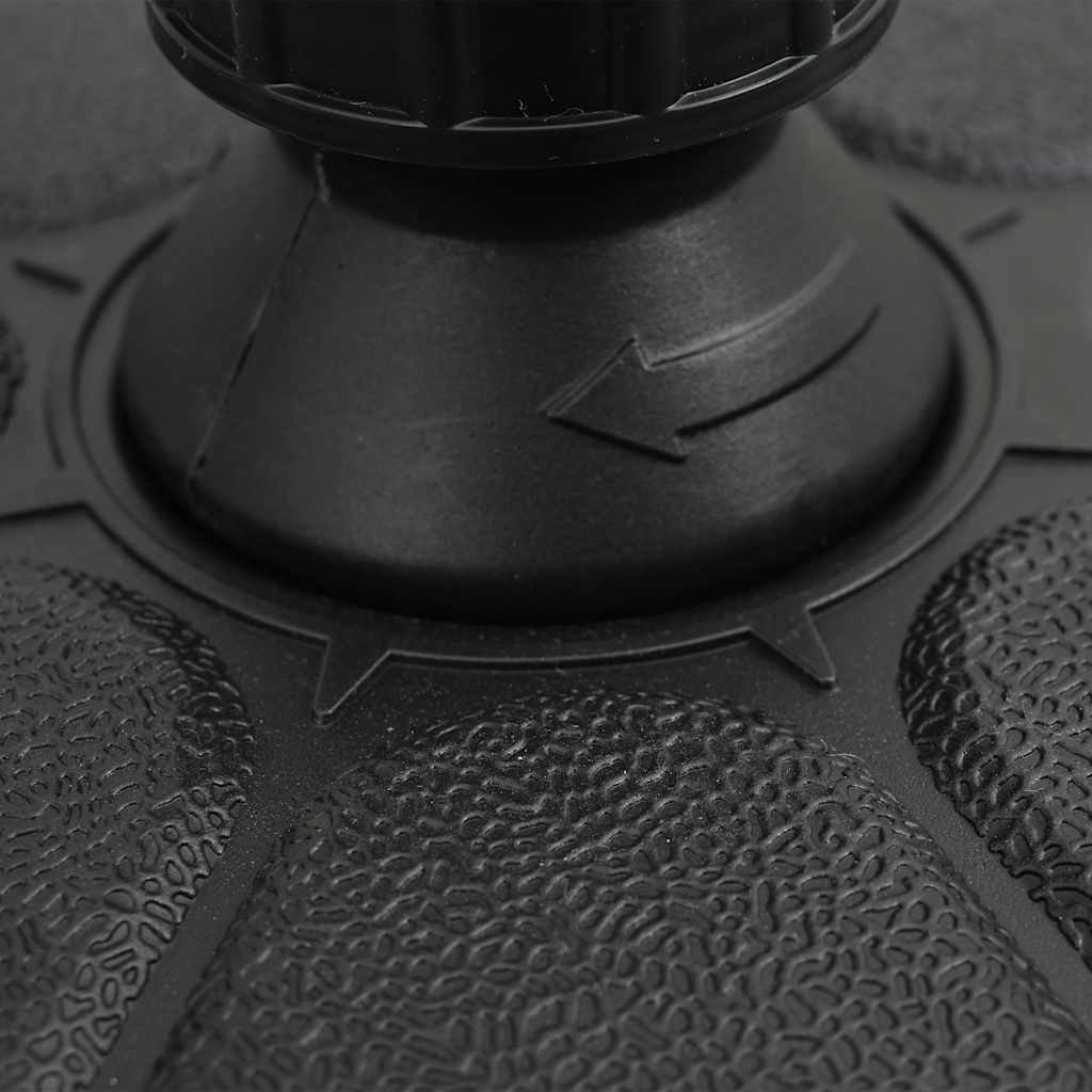 vidaXL Βάση Ομπρέλας Μαύρη 15 Λίτρα για Άμμο / Νερό