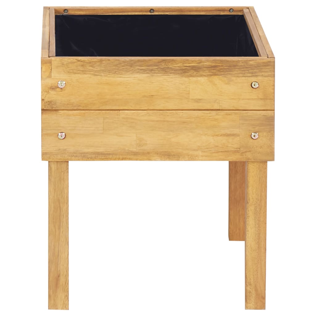 vidaXL Ζαρντινιέρα Υπερυψωμένη 50 x 40 x 45 εκ. από Μασίφ Ξύλο Ακακίας