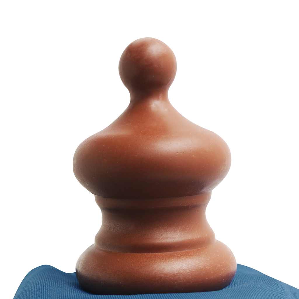 vidaXL Ομπρέλα Κήπου Μπλε 350 εκ. με Ξύλινο Ιστό