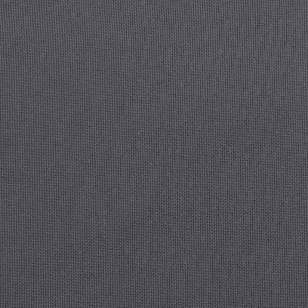 vidaXL Μαξιλάρια Καρέκλας Κήπου 4 τεμ. Ανθρακί 40x40x4 εκ. Υφασμάτινα