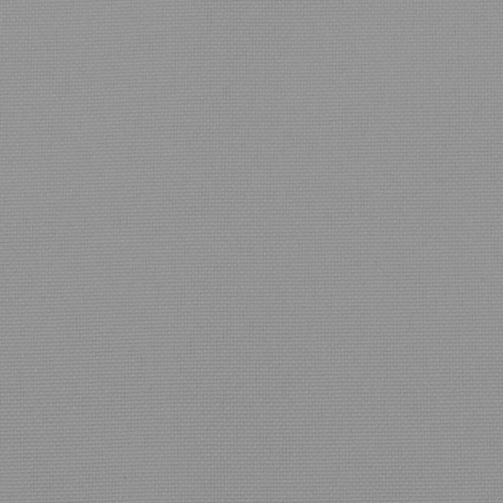 vidaXL Μαξιλάρι Πάγκου Κήπου Γκρι 200x50x4 εκ. Ύφασμα Oxford