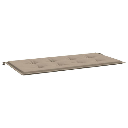 vidaXL Μαξιλάρι Πάγκου Κήπου Taupe 100x50x4 εκ. Ύφασμα Oxford