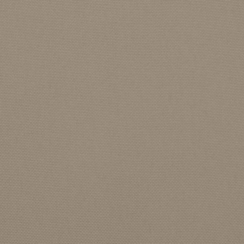vidaXL Μαξιλάρι Πάγκου Κήπου Taupe 100x50x4 εκ. Ύφασμα Oxford