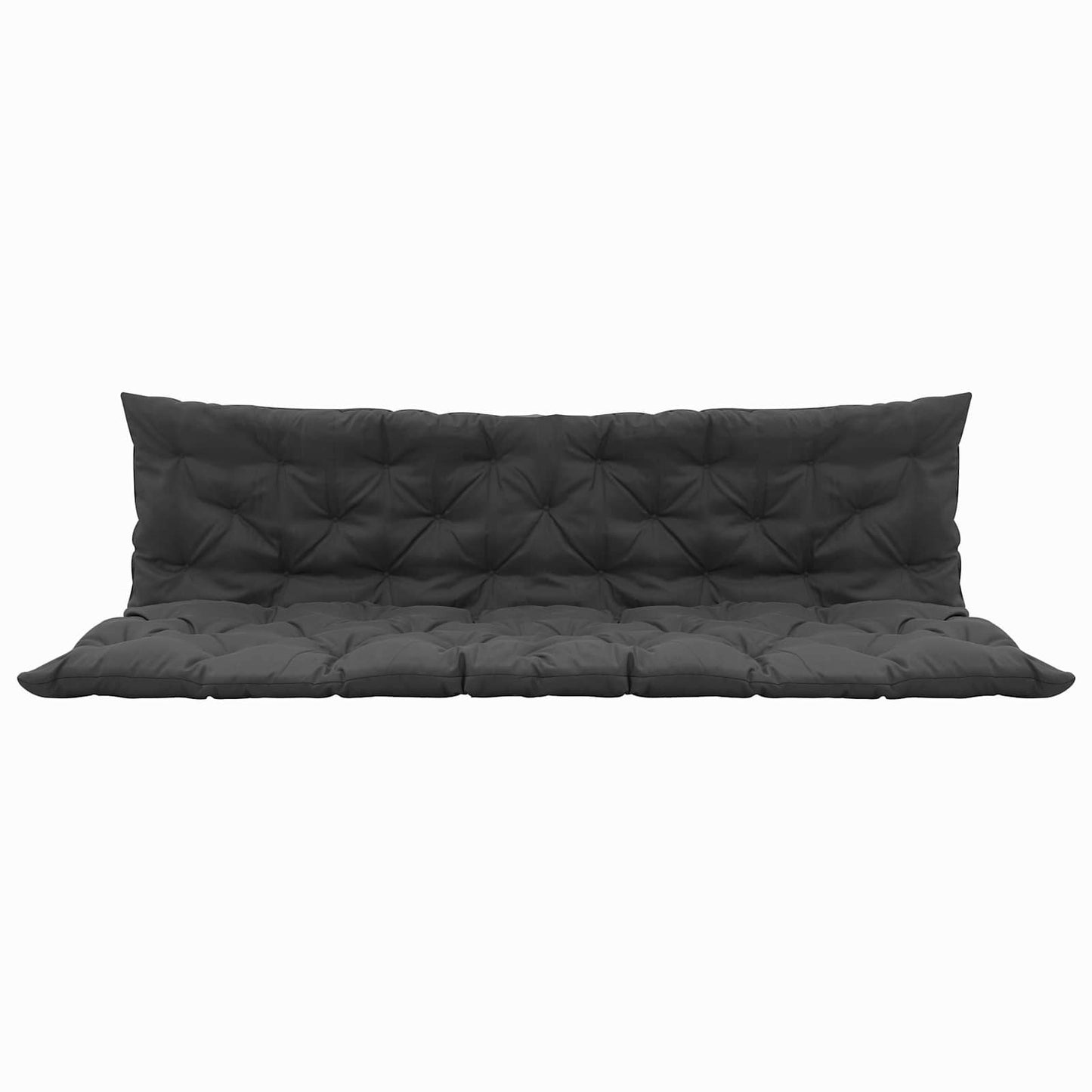 vidaXL Μαξιλάρι Πολύθρονας Κούνιας Ανθρακί 200 x 49 x 6 εκ.