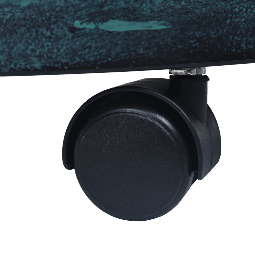 vidaXL Βάσεις για Γλάστρες με Ρόδες 6 τεμ. Πράσινες 38 εκ. Πλαστικές