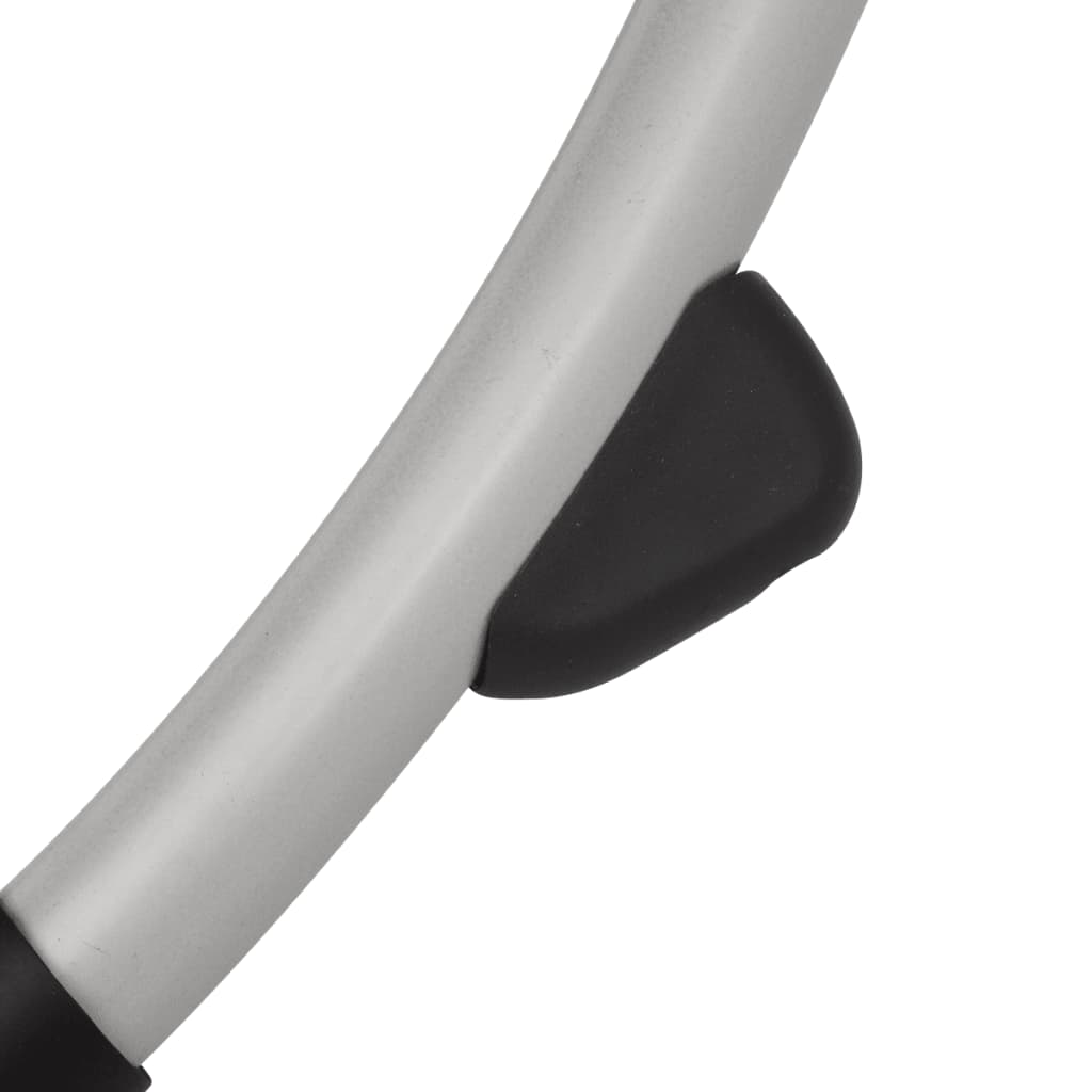 vidaXL Ξαπλώστρα με Γεωμετρικό Σχήμα Εξωτερικού Χώρου Κρεμ Ατσάλινη