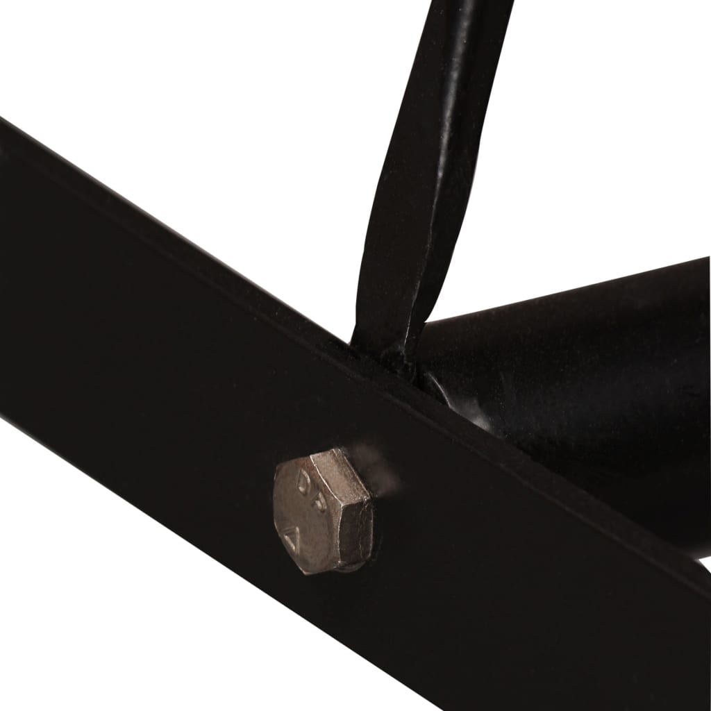 vidaXL Σετ Επίπλων Μπαρ 7 τεμ. Μασίφ Ξύλο Ακακίας / Γνήσιο Δέρμα