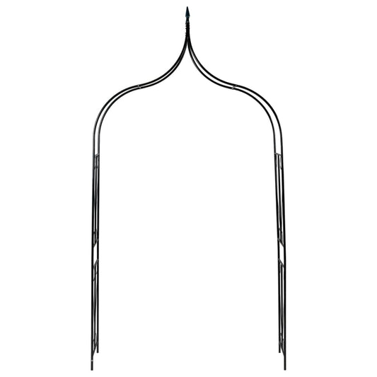 vidaXL Αψίδα Κήπου Σκούρο Πράσινο 120 x 38 x 258 εκ. Σιδερένια