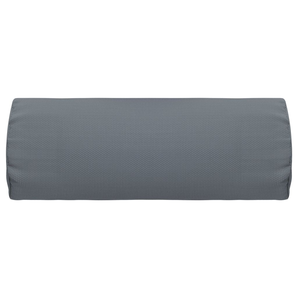 vidaXL Προσκέφαλο Σεζλόνγκ Γκρι 40 x 7,5 x 15 εκ. από Textilene