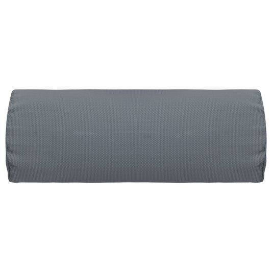 vidaXL Προσκέφαλο Σεζλόνγκ Γκρι 40 x 7,5 x 15 εκ. από Textilene
