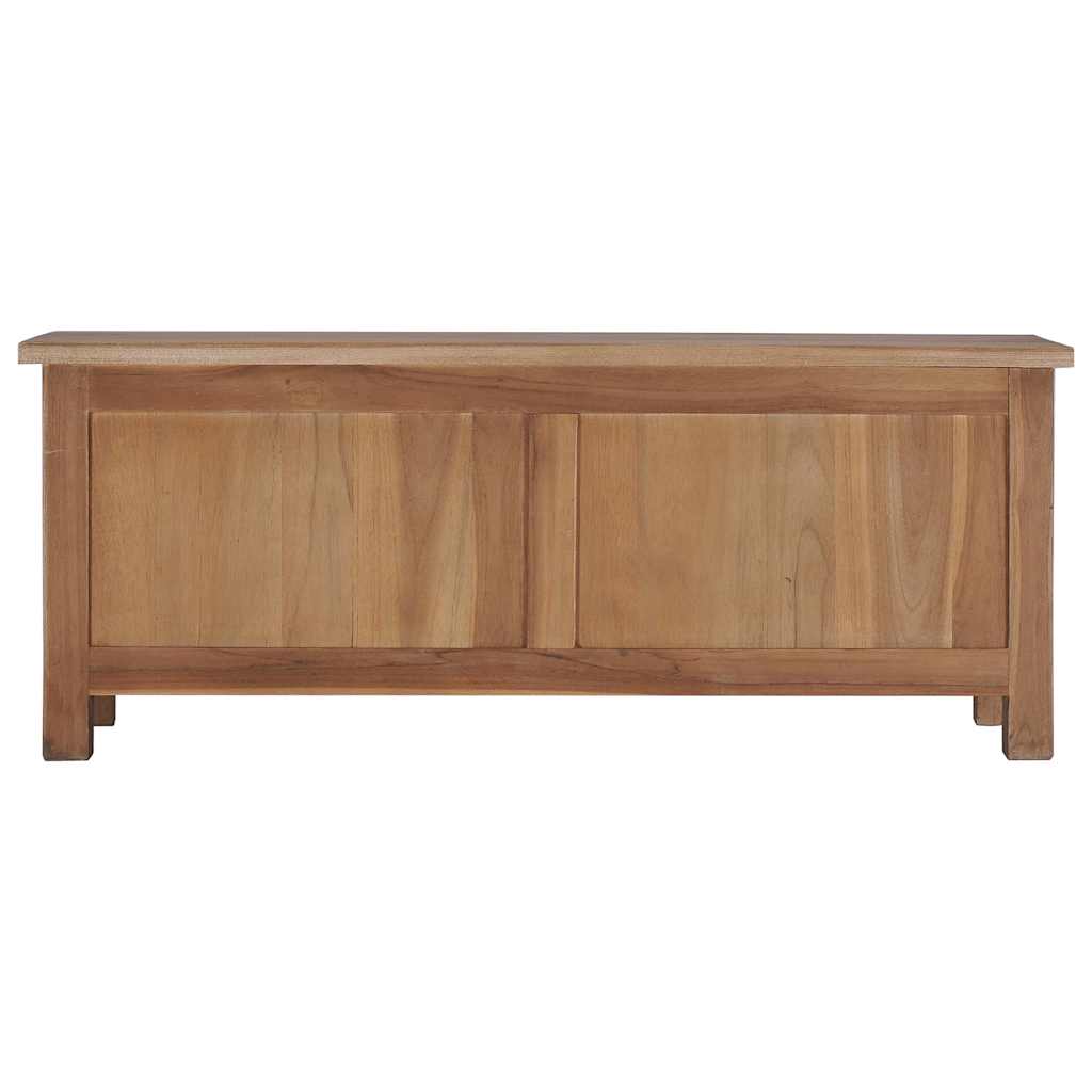 vidaXL Έπιπλο Τηλεόρασης 90 x 30 x 35 εκ. από Μασίφ Ξύλο Teak