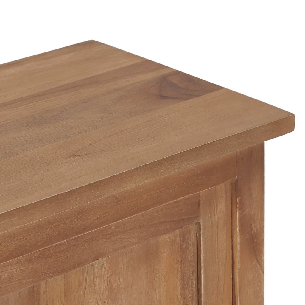vidaXL Έπιπλο Τηλεόρασης 90 x 30 x 35 εκ. από Μασίφ Ξύλο Teak