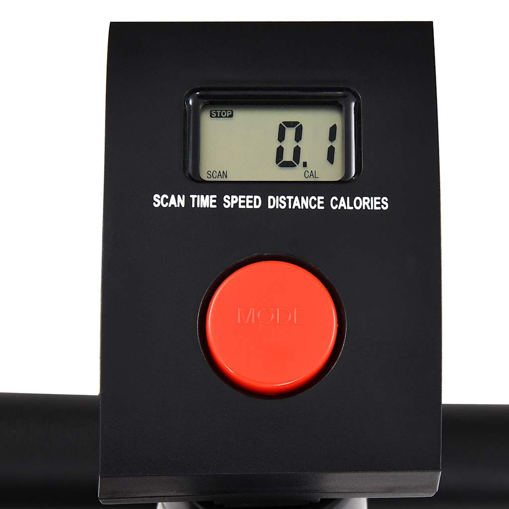 vidaXL Ποδήλατο Γυμναστικής με Αντίσταση Ιμάντα Λευκό