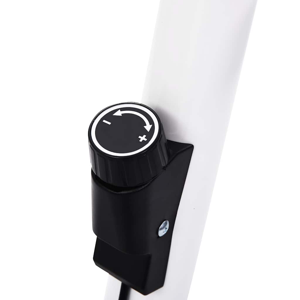 vidaXL Ποδήλατο Γυμναστικής με Αντίσταση Ιμάντα Λευκό