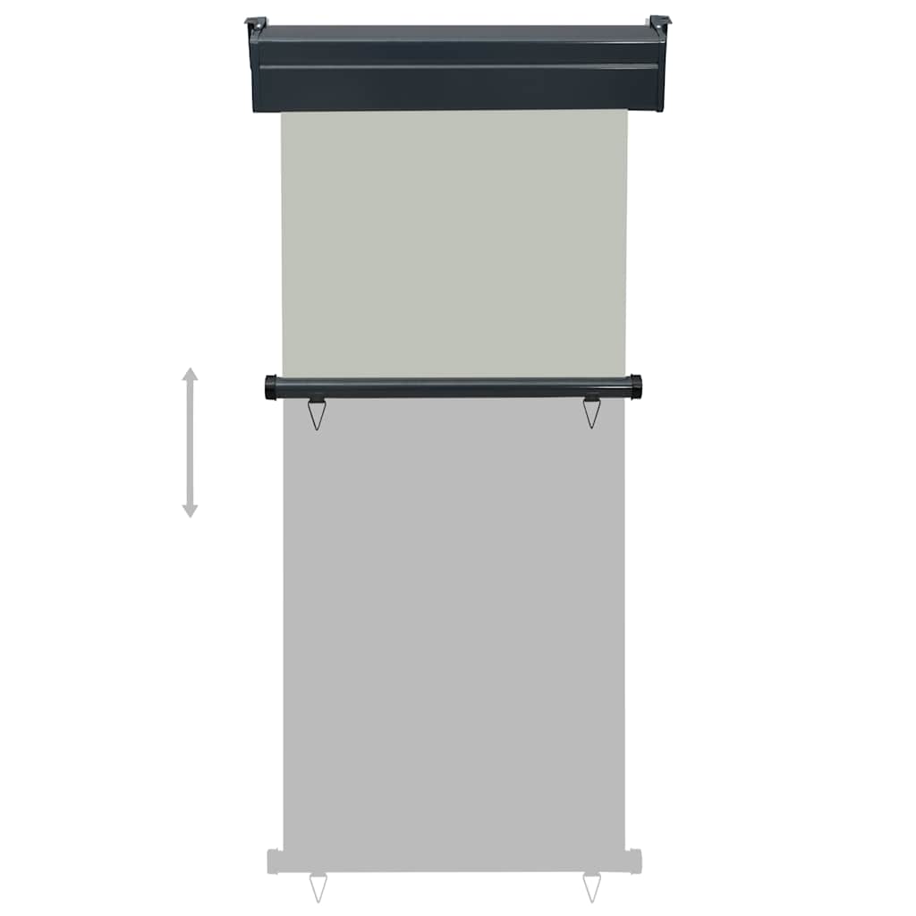 vidaXL Σκίαστρο Βεράντας Πλαϊνό Γκρι 85 x 250 εκ.