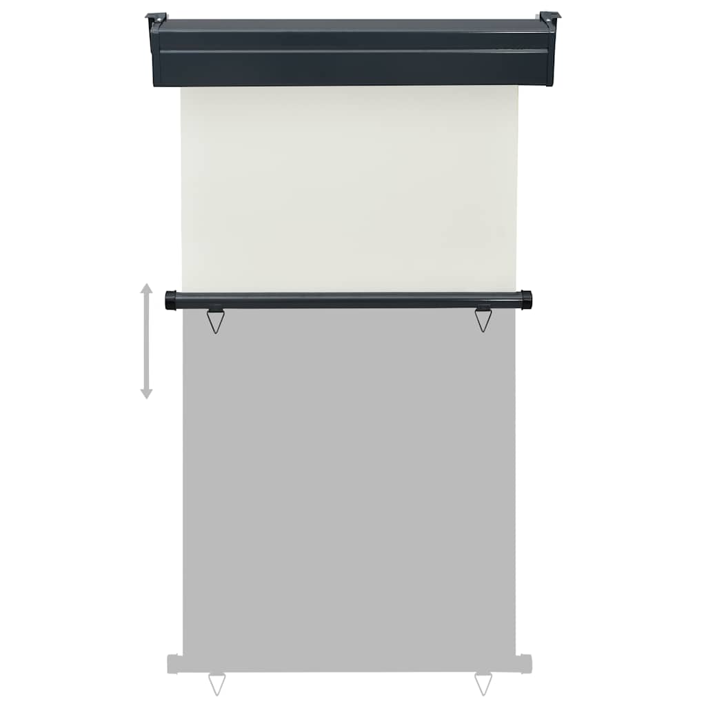 vidaXL Σκίαστρο Βεράντας Πλαϊνό Κρεμ 105 x 250 εκ.